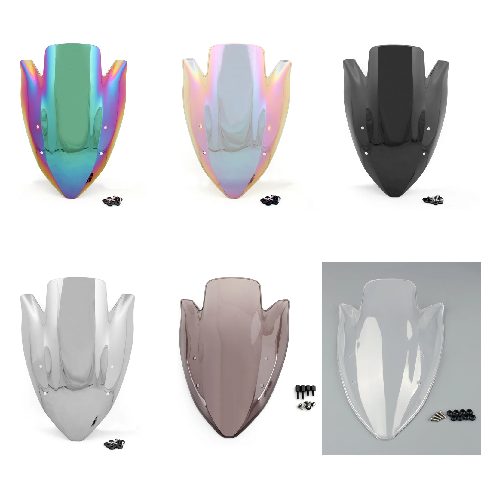 Artudatech ABS ветровое стекло экран двойной пузырь для Kawasaki Z1000 2003-2006 ветровой экран Мотоцикл Запчасти