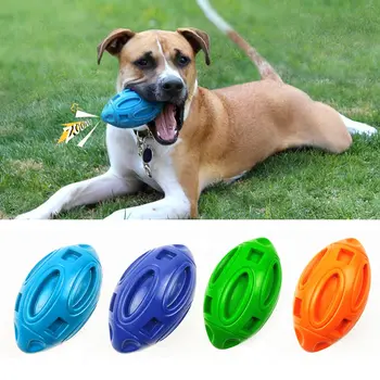 

Pet Squeak Toy Rubber Ball Dog Chew Toy Puppy Chew Ball Pet Interactive Toy Suitable For Medium And Large Breeds ^o^