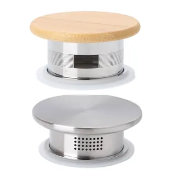 

Reusable Cup Lids Kettle Lids Anti-Dust Spill Proof Lid Cover Replacement for Glass Kettle Juice Water Flower Tea Teapot Lids