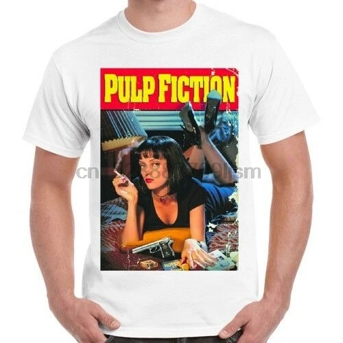 

Pulp Fiction Movie Tarantino 90s Cult Retro T Shirt 228