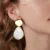LOVR New Korean Statement Drop Earrings For Women Fashion Vintage Geometric Long Мотаться Серьги 2021 kolczyki Женские ювелирные изделия