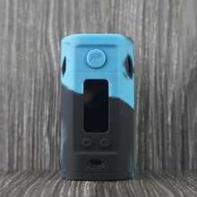 50 шт. защитный силиконовый чехол для Wismec RX300 Pod Mod Vape kit текстура кожи резиновый чехол подходит Wismec RX300r