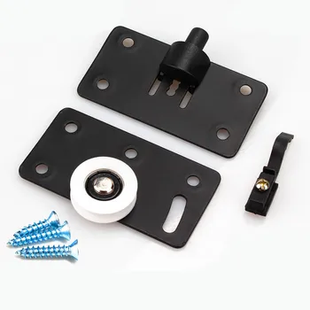

sliding door wheel pulley wardrobe low noise round track wheel roller vintage wheel for sliding door push pull Gate