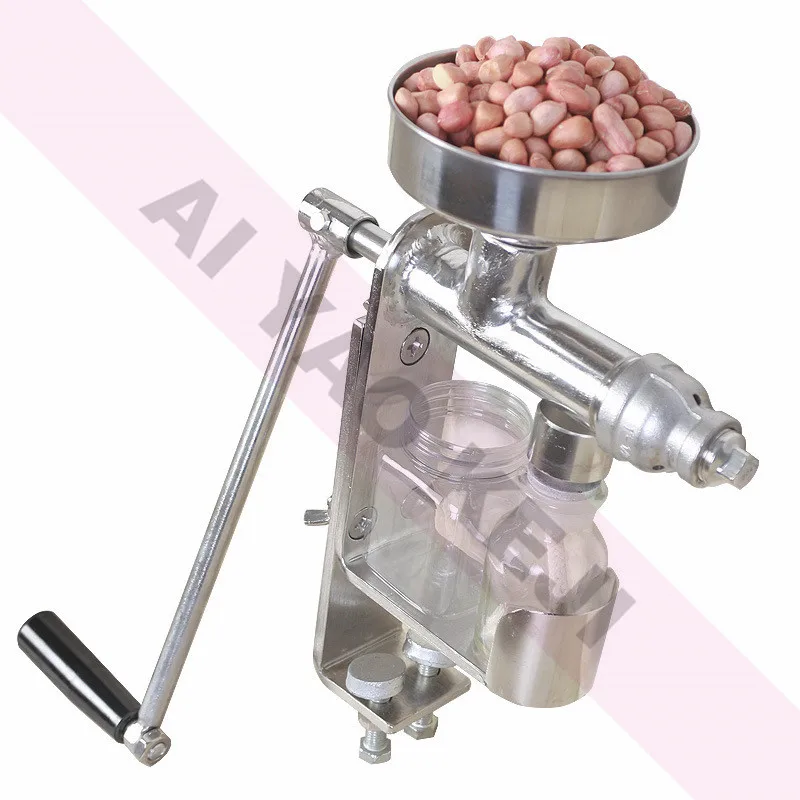 Manual Oil Press Machine Oil Extractor Peanut Nuts Seeds Press Machine EManual Hand squeeze Presser