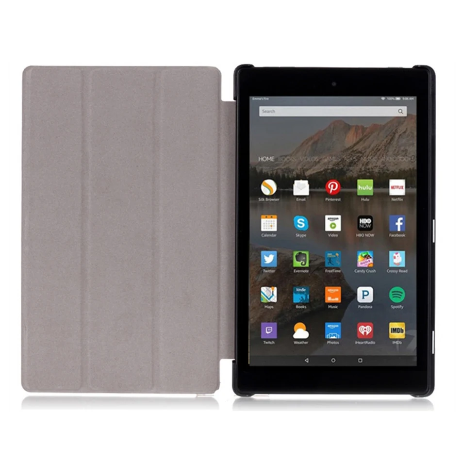 MTT из искусственной кожи чехол для Amazon Fire HD 10 дюймов тонкий светильник Магнитный Флип Стенд смарт-чехол Авто спящий Пробуждение чехол для планшета