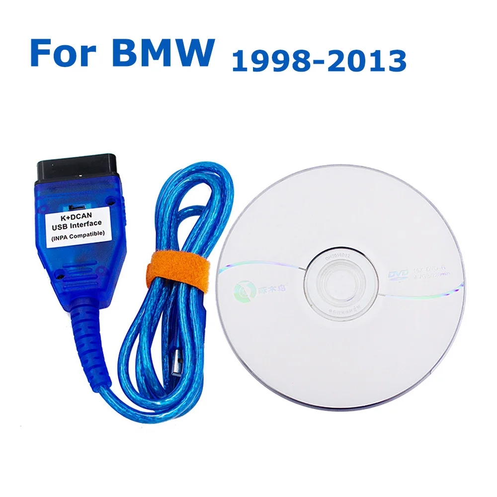 INPA K CAN FT232RL полный диагностический кабель для BMW E60 E61 E81 E83 E87 E90 E91 E92 E93 E70 OBD2