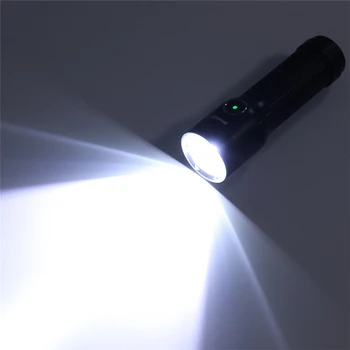 

XANES XD-FL7 25w 2500lm 500m 5modes Powerful 26650 Flashlight USB Rechargeable LED Spotlight for Camping Lantern Searching Torch