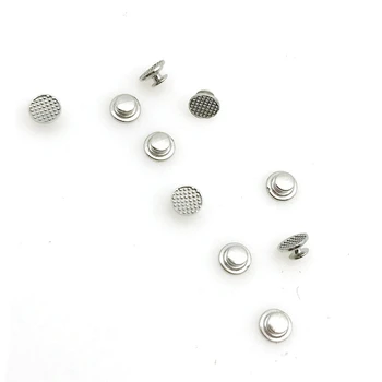 

10Pcs/bag Dental Orthodontic Lingual Button For Bondable Round Mesh Base Monoblock Orthodontic Materials