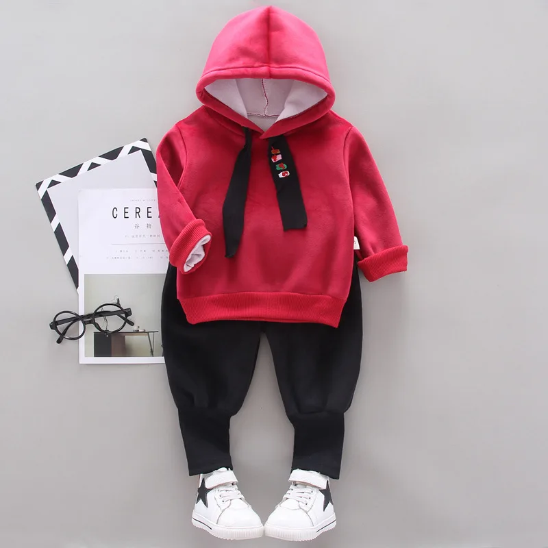 

2019 Fashion New Style Autumn Clothing Korean-style Solid Color Hoodie Girls' Baseball Jacket Children Baby plus Velvet Gold Min