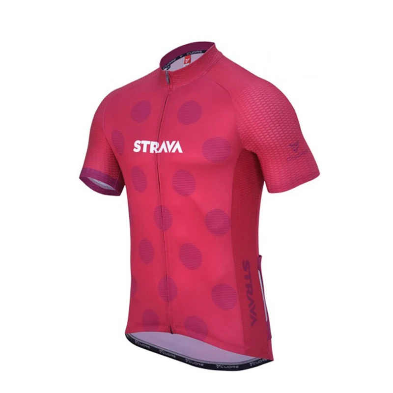 10 Triathlon Pro team STRAVA, новинка, дышащие мужские майки с коротким рукавом для велоспорта, MTB Cycle Bicicleta, горный велосипед, Джерси, Ropa Ciclismo - Цвет: 10
