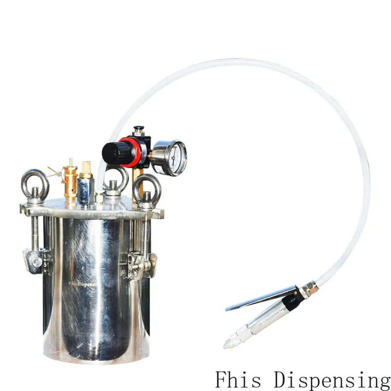 Stainless Steel Pressure Barrel Small Flow Dispensing Valve Manually