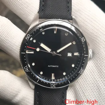 

50m Water Resistant Sport Custom Luxury Men's Mechanical Wristwatch Automatic Watch 43.8MM Black Dial