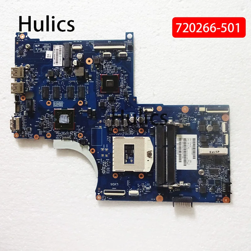 

Hulics Used 720266-001 For HP ENVY 17 M7 720266-601 Laptop Motherboard 720266-501 Mainboard With GT740M 2GB Main Board