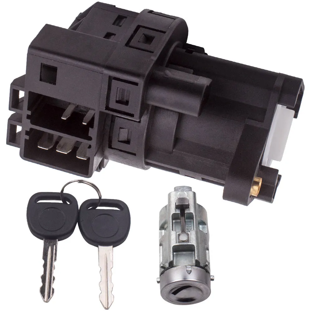 22599340 Switch Ignition Lock Cylinder w/2 Keys for Chevy Malibu Impala Olds Alero Pontiac Grand Am Replace # 12458191 