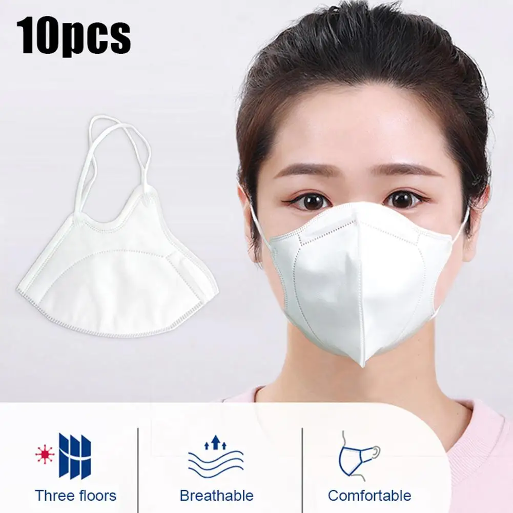 

10Pcs N95 Anti Haze Droplet Dustproof Respiratory Protective Cover Mouth Mask
