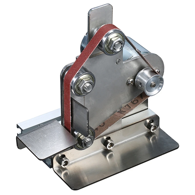 Многофункциональный Электрический ленточный шлифовальный станок Настольный ленточный шлифовальный станок шлифовальный мини-инструмент