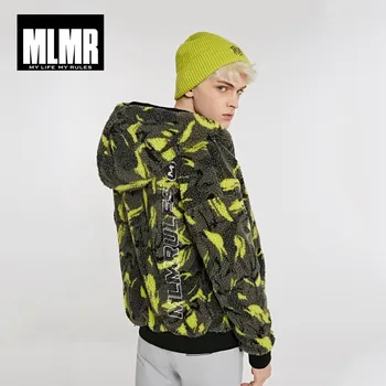 

JackJones Men's Camouflage Printed Style Imitation Lambs Wool Jackets 218409510