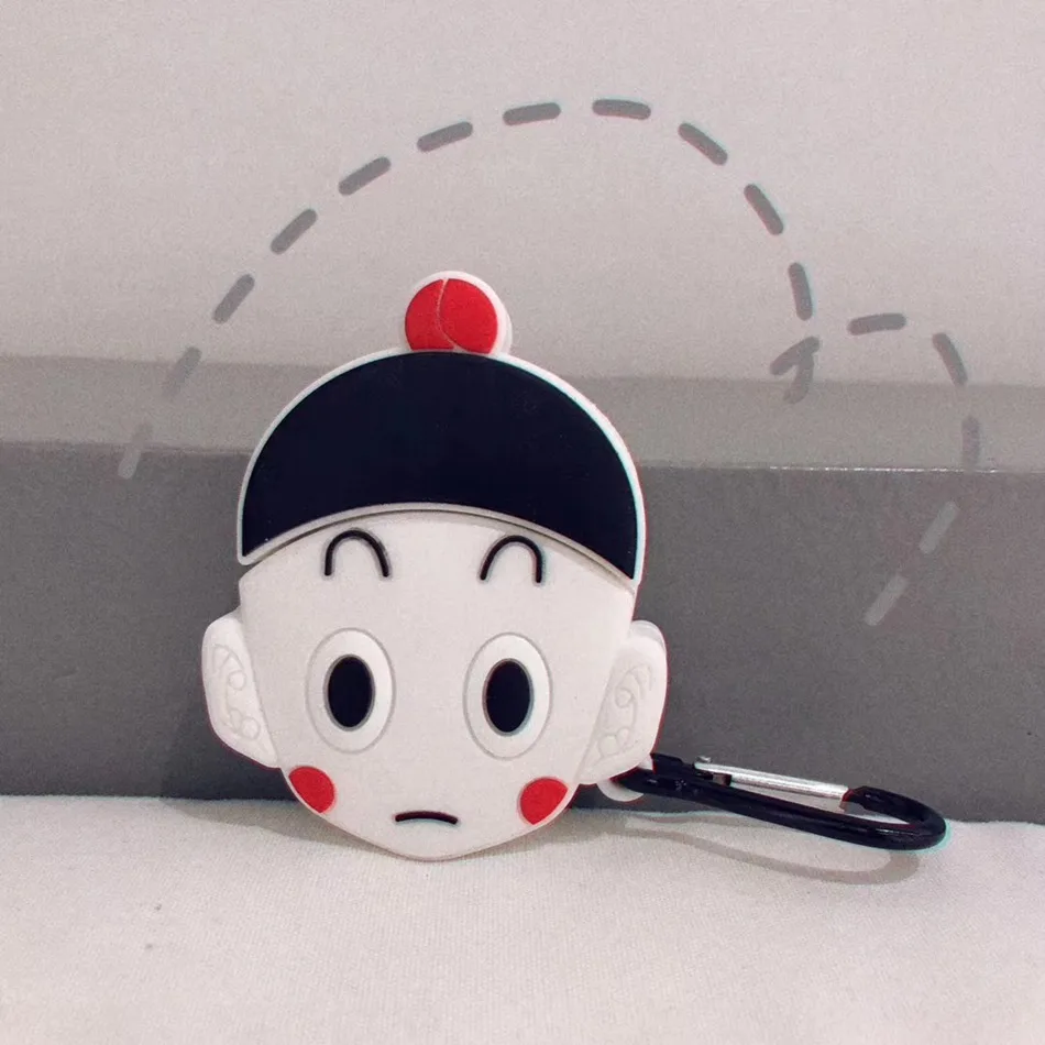 Чехол для наушников Airpods 2 чехол силиконовая улыбка Мультяшные милые чехлы Air Pods s