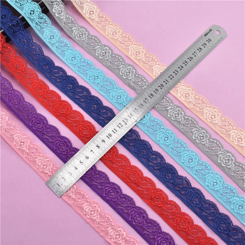 Lace Fabric Stretch Elastic Lace Ribbon Embroidered Sewing Clothing Underwear Accessories