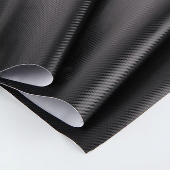 

Carbon Fiber Car Film Sticker Foil Roll Matt Black 3D Wrap Vinyl Part Tool