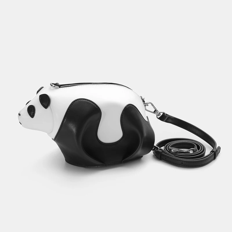 

Ins small bag female 2019 new wave Korean students wild animal Messenger bag cute panda bag mobile phone bag