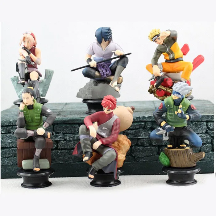 

Naruto Shippuden Chess Set Version 6-Prize Figure Garage Kit Doll Model Ornaments