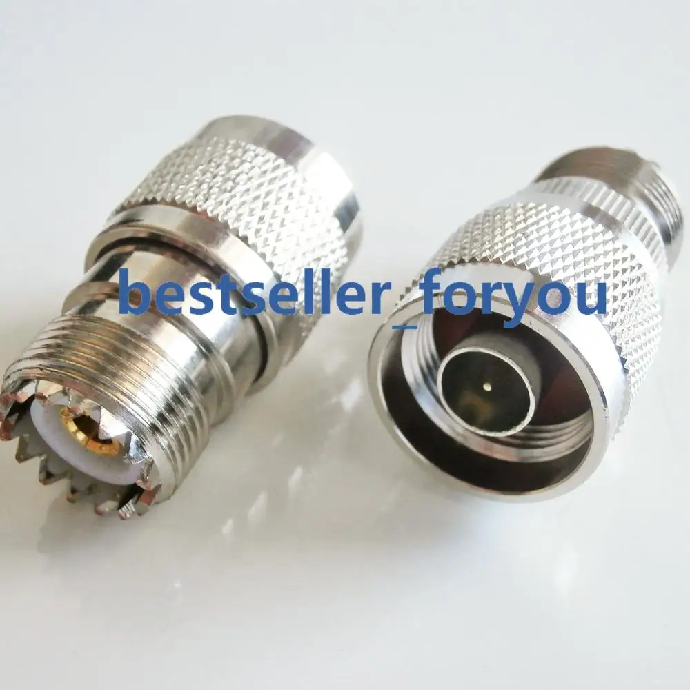 N Male Connector To UHF SO-239 SO239 Female Jack Coax Straight RF Adapter Connector