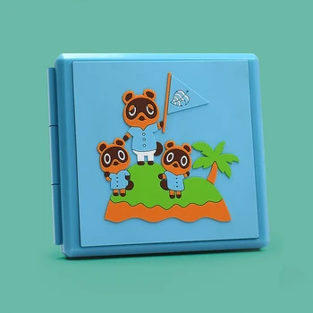 

Nintendos Switch Game Card Case Animal Crossing 12in1 Storage Box For Nintendo Switch Console Game Memory SD Card Holder