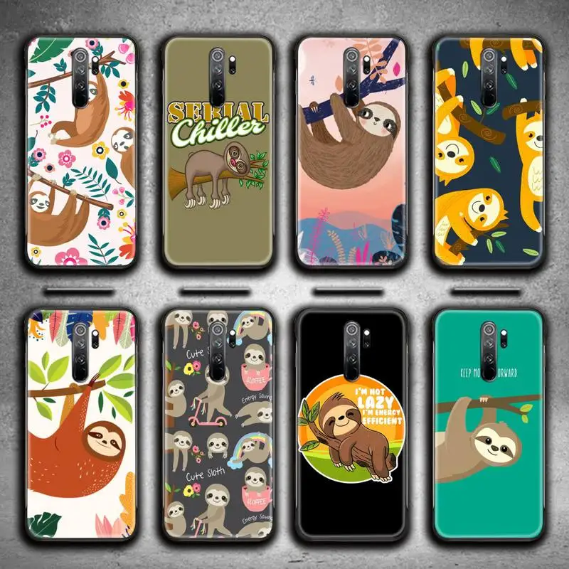 Ленивый Ленивец с мультяшным рисунком для Redmi 9A 9 8A Note 11 10 8 8T Pro Max K20 K30 K40 | Мобильные