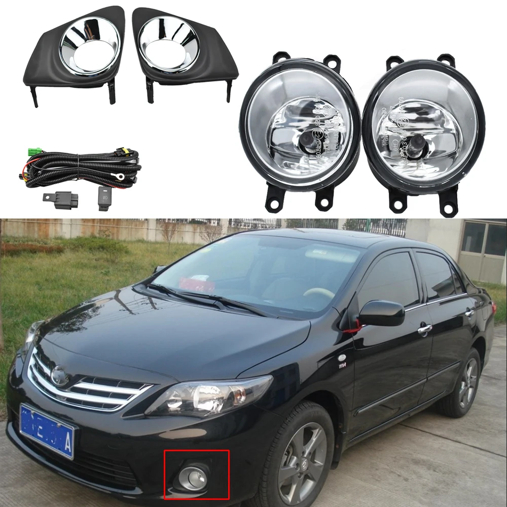 Противотуманные фары s для T oyota Corolla 2011 2012 2013 галогенсветодиодный ные