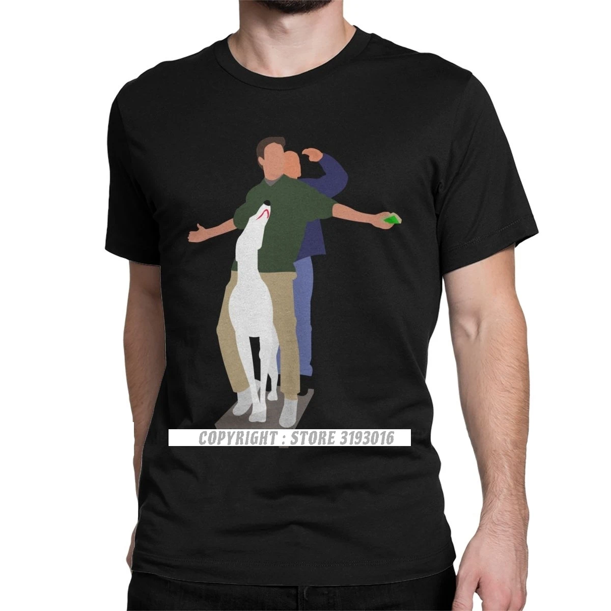 Camiseta de Friends de Chanoey para camisa divertida serie de Tv de Monica, Meredith, Chandler, de algodón Premium, Hip Hop| Camisetas| - AliExpress
