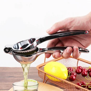 

Stainless Steel Manual Lemon Clip Squeeze Juice Fruit Orange Squeezer Kitchen Gadget Fruit Juicer Kitchen Accessories Hot
