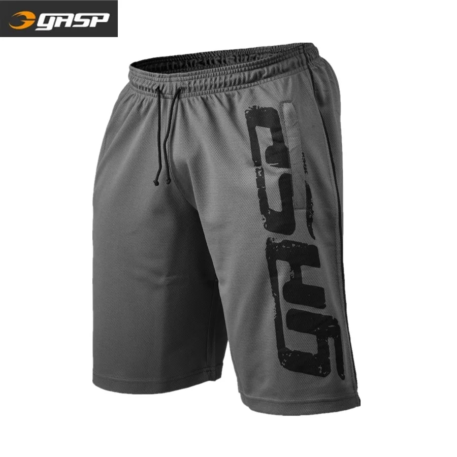 

Muscular Men Gasp Europe And America Large Size Fitness Healthy Beauty Shorts Men Quick-Drying Loose-Fit Sports Shorts