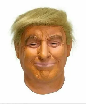 

2020 halloween Donald Trump Mask Rave Purge Costume Cosplay Latex Realistic masks Airsoft Billionaire USA President Dress Decor