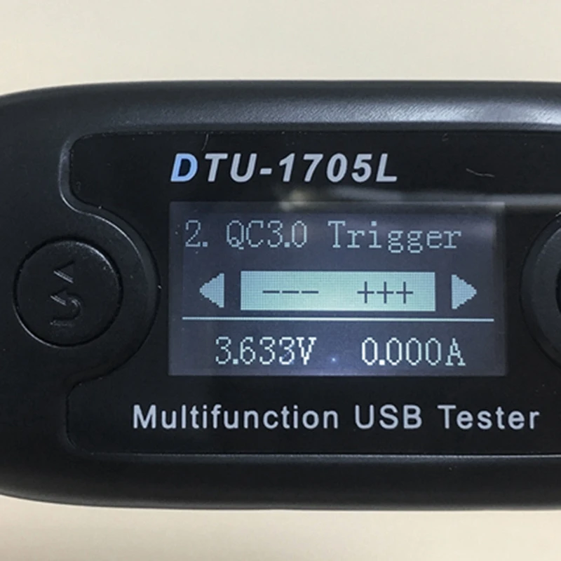Professional Usb Tester Dtu1705L Quick Charge Type-C Lcd Large Display Usb Tester Voltage C