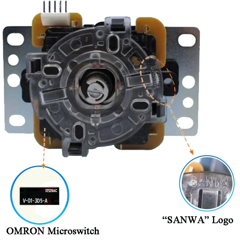 Оригинальный новый джойстик JLF TP 8YT Sanwa оригинальные джойстики SANWA идеально
