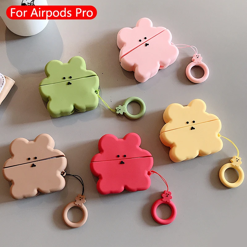 Симпатичные чехлы с героями мультфильмов для Apple Airpods Pro, наушники, силиконовая мягкая кожа, зарядная коробка для Airpods Pro, гарнитура, защитный чехол