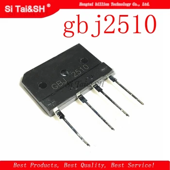 

1pcs/lot 25A 1000V diode bridge rectifier gbj2510 ZIP