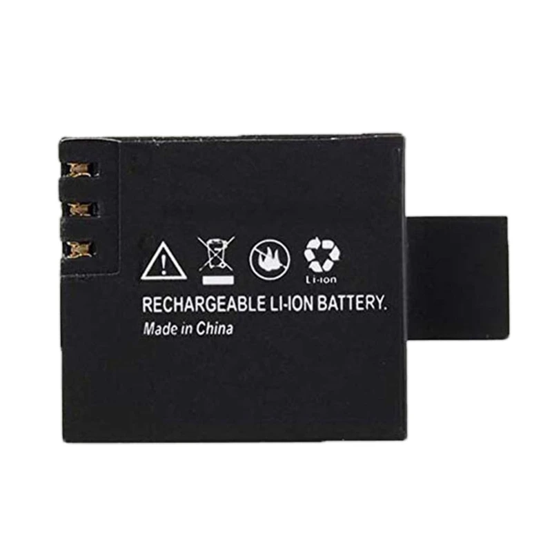 2 шт 3 7 V 900mAh перезаряжаемая литий ионная батарея для SJ4000 WiFi SJ5000 M10 SJ5000x Elite Goldfox Экшн