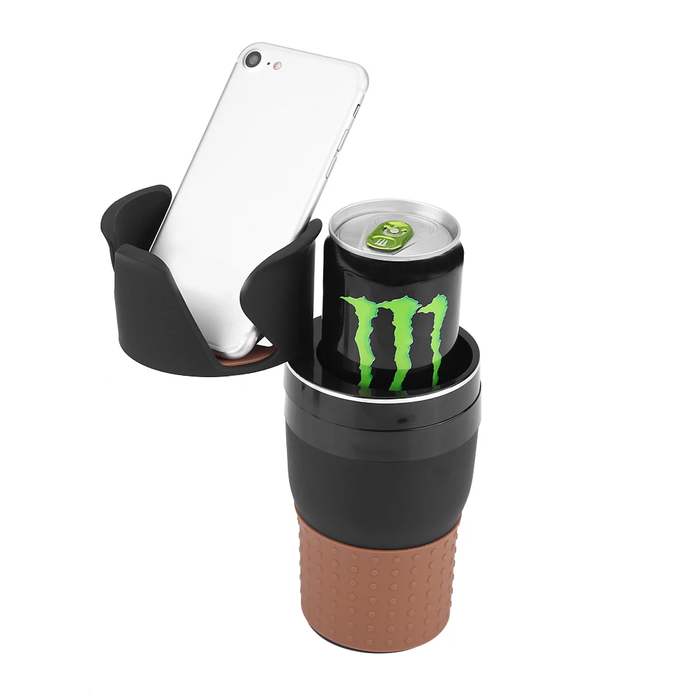 

Car Drink Cup Holder Multi-Functional Car Drink Cup Holders Vehicle Stand Organizer Storage Box Universal For Most Of Vehicles