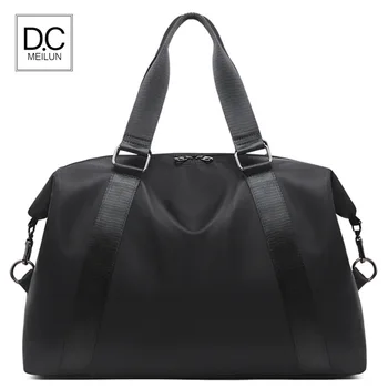

DC·MeiLun Waterproof Nylon Travel Bags Women Men Large Capacity Folding Duffle Bag Organizer Packing Cubes Luggage Bag