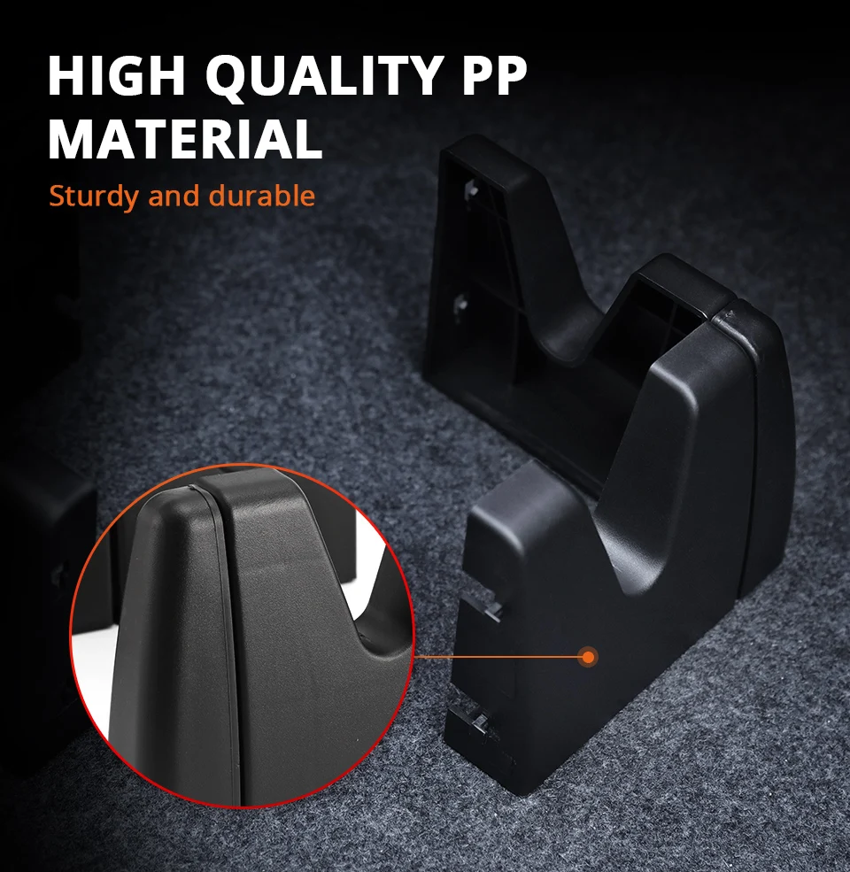 Черный пластиковый контейнер для багажника автомобиля Partol сборные блоки