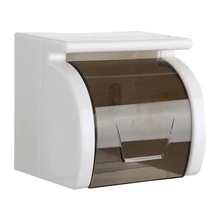 Рулон бумаги водонепроницаемый кухня спальня коробка для салфеток для учебы Дома Туалет аксессуары для ванной комнаты самоклеющиеся держатель для хранения