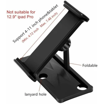 

Aluminum Alloy Mount Holder Foldable 4-12 Inch Tablet Phone For MAVIC MINI