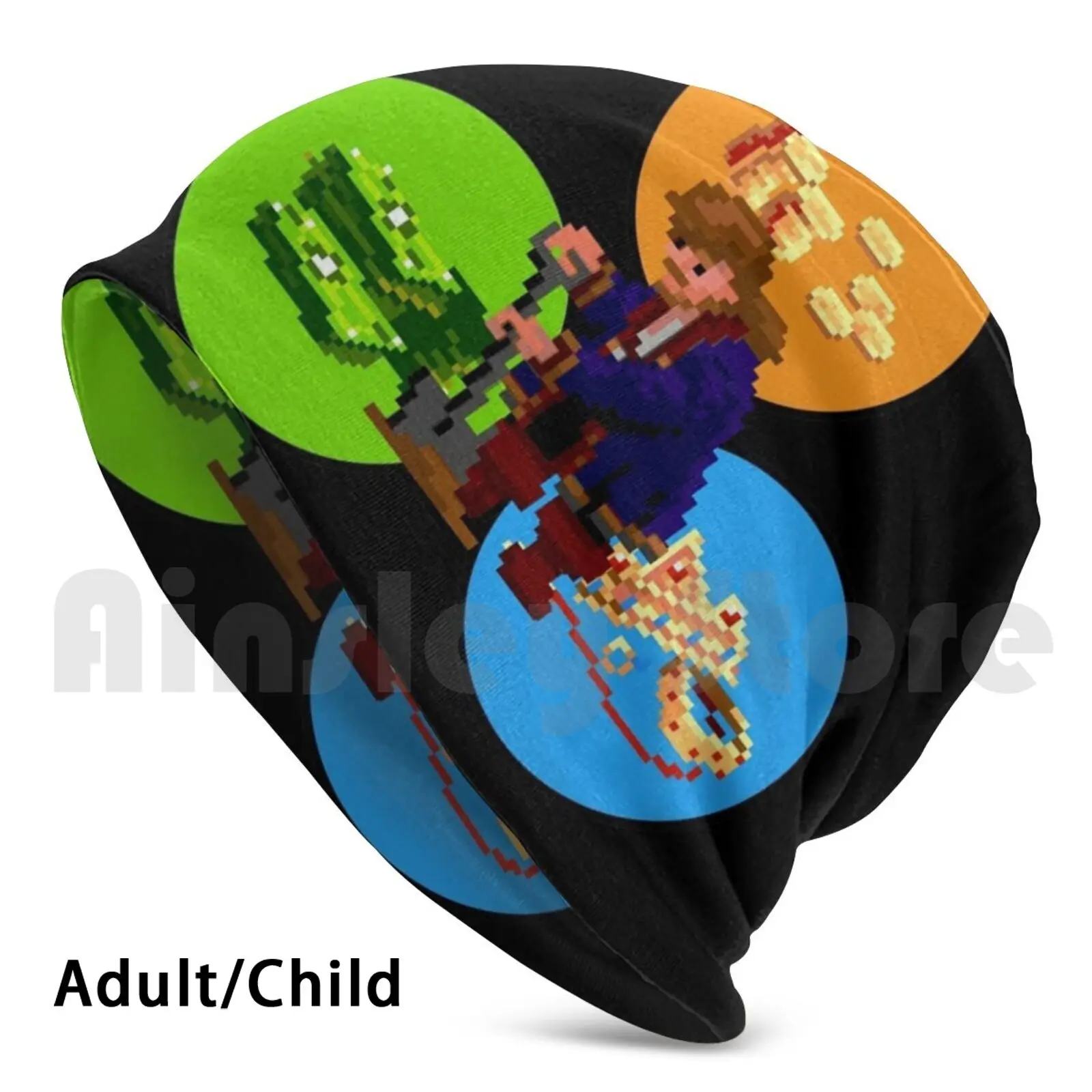 Monkey Island-Pirates Non Mine Bitcoins-, Gadget E Berretti Stampe Beanie Hedging Cap Cuscino Con Stampa Fai Da Te