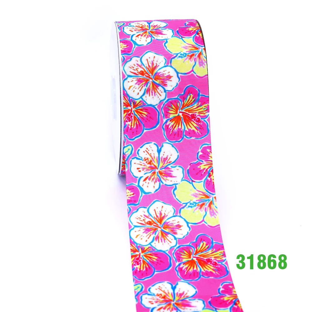 50 ярдов мультфильм напечатанный grosgrain ленты 31868 - Цвет: 31868