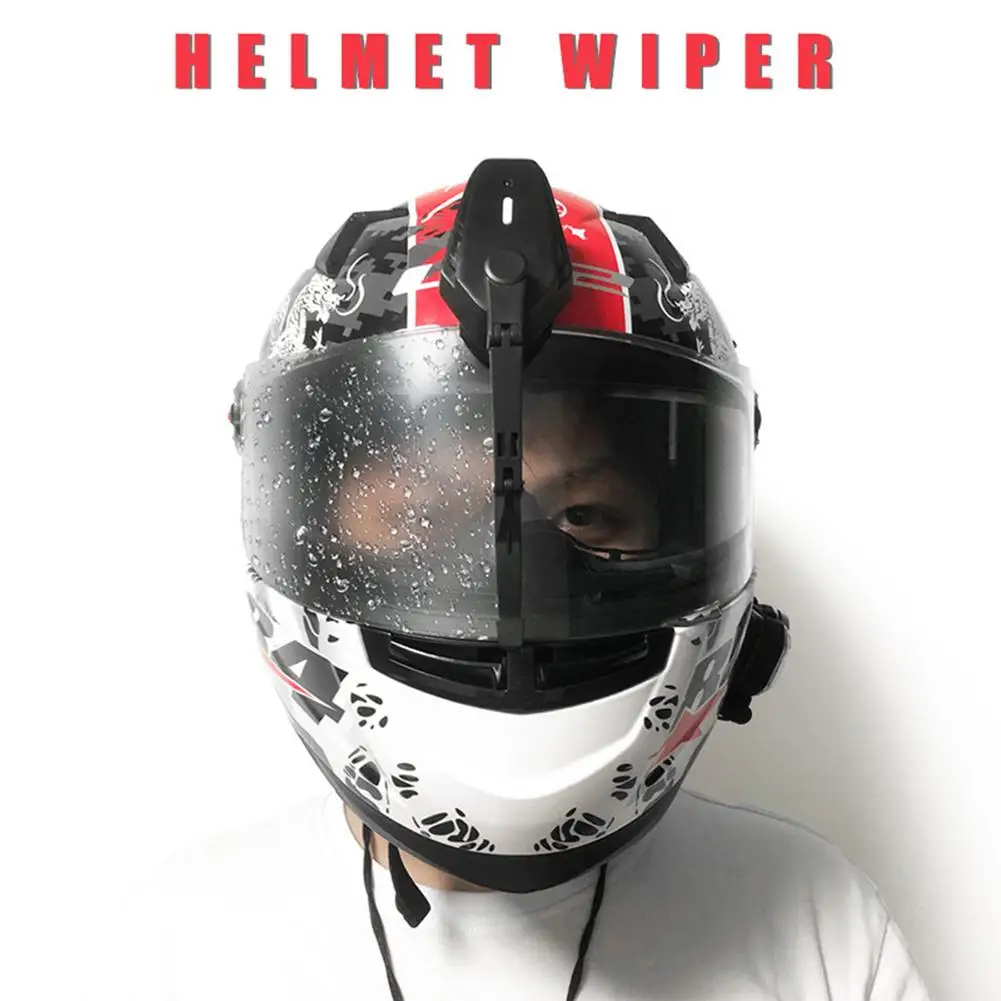 Universal-Motorcycle-Helmet-Windshield-Wiper-Waterproof-USB-Safety