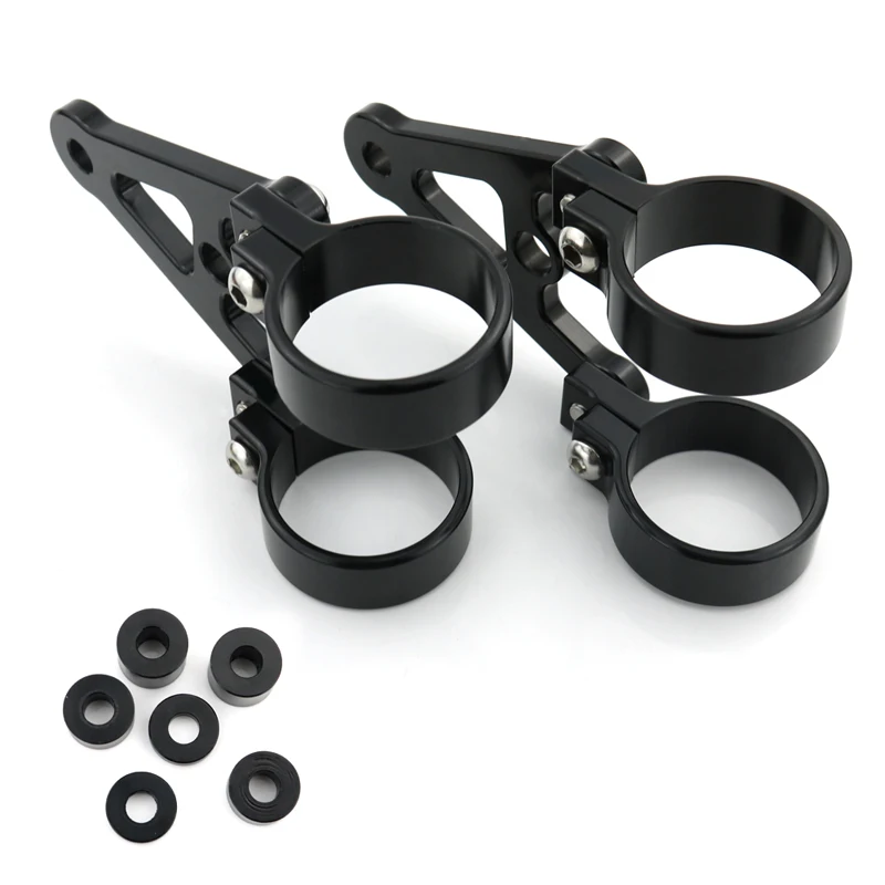 38Mm 39Mm Misura Per Kawasaki Honda Triumph Motoguzzi Buell Tubi Forcella Anteriori Universali Per Moto Staffa Faro Montaggio Cnc