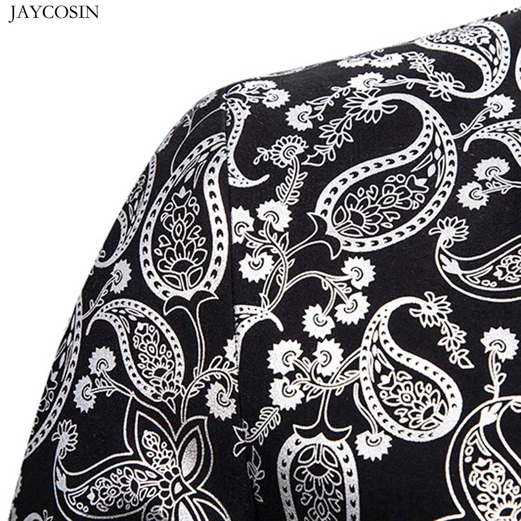 JAYCOSIN, хит, одежда, Блейзер, Мужской Блейзер, M-2XL, смокинг, для мужчин, на одной пуговице, мужской однотонный приталенный костюм, мужские пиджаки