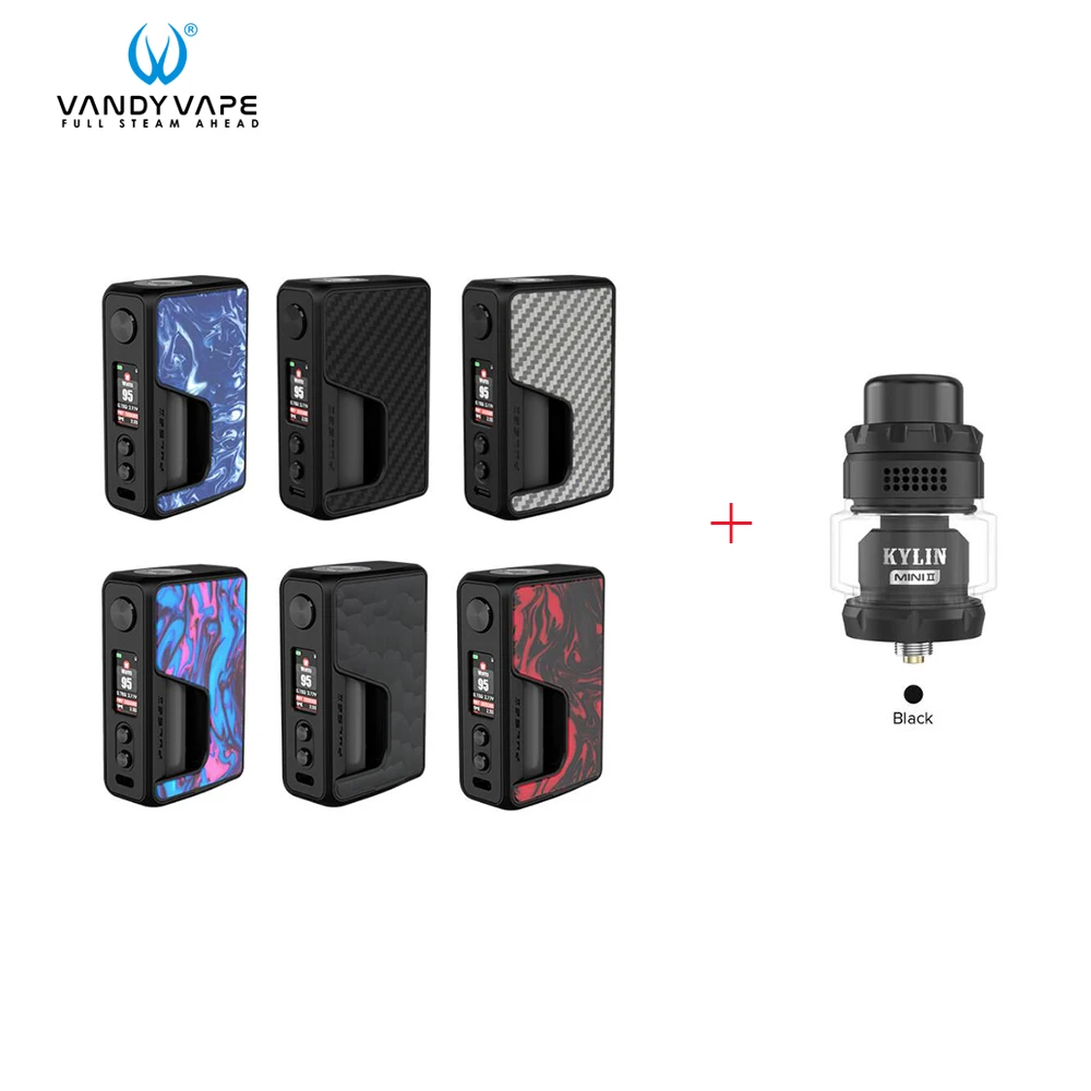 Оригинальная электронная сигарета Vandy Vape Pulse V2 95 Вт с 5 мл Kylin Mini RTA|Моды для